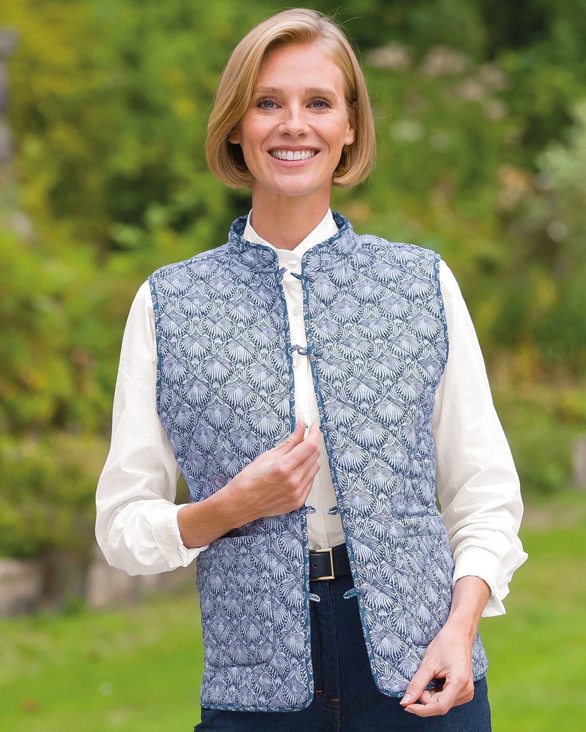 Quilted waistcoat ladies hotsell